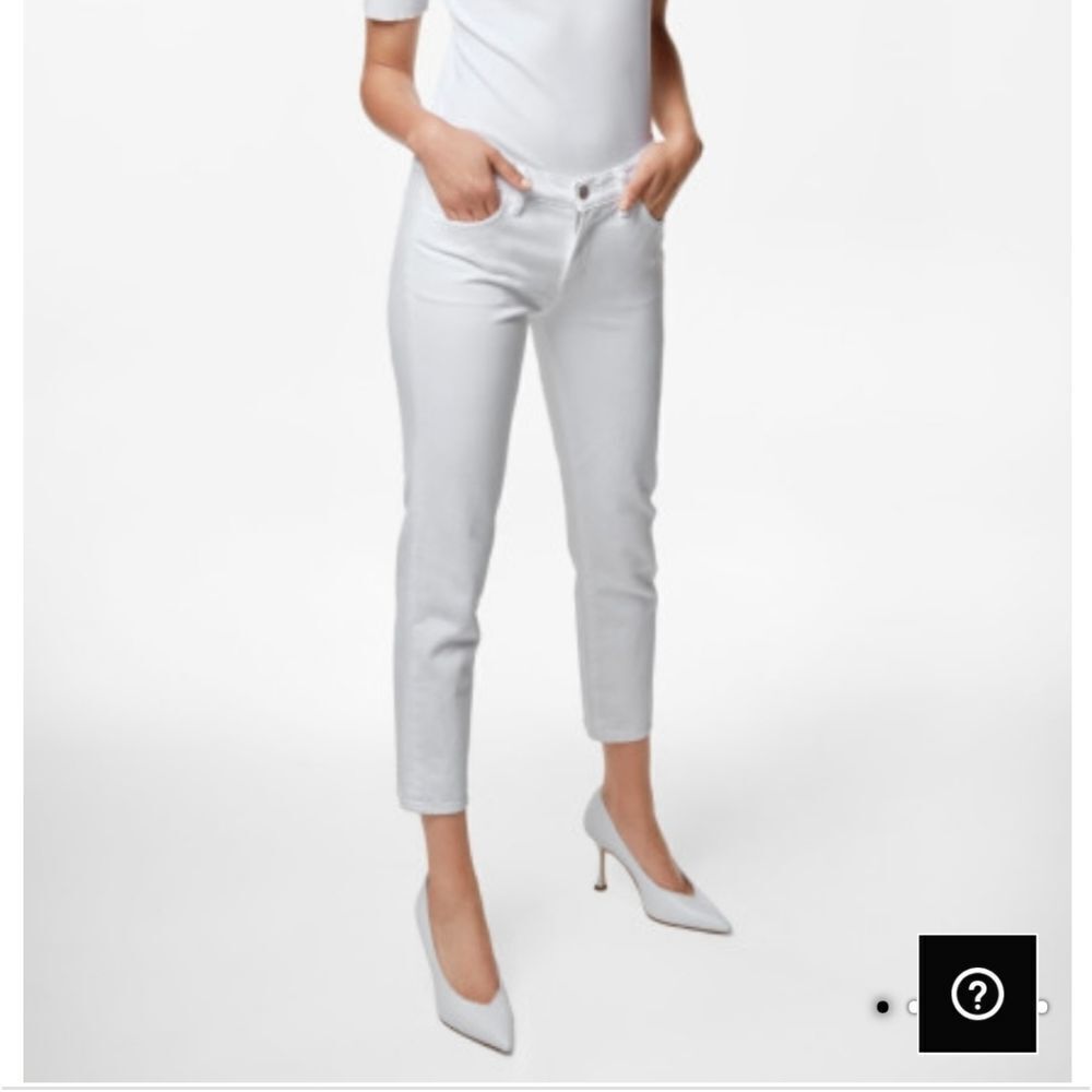 Jbrand mid rise cropped straight jeans size 24, New With Tags!